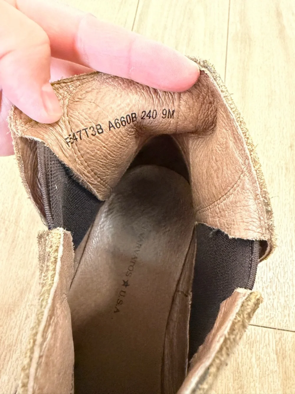 John Varvatos chelsea boots